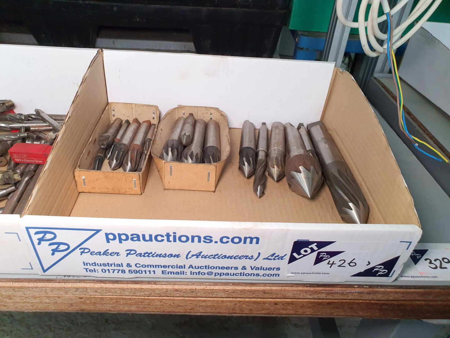 Qty various HSS taper centres - Lot Located at: PP...
