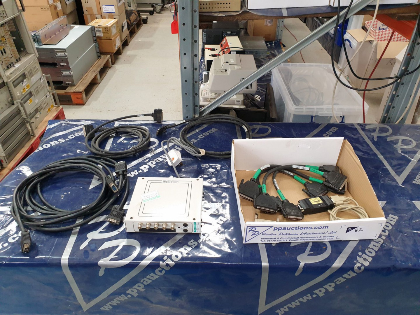 DVC BBG5 & data cables - Lot Located at: PP Salero...