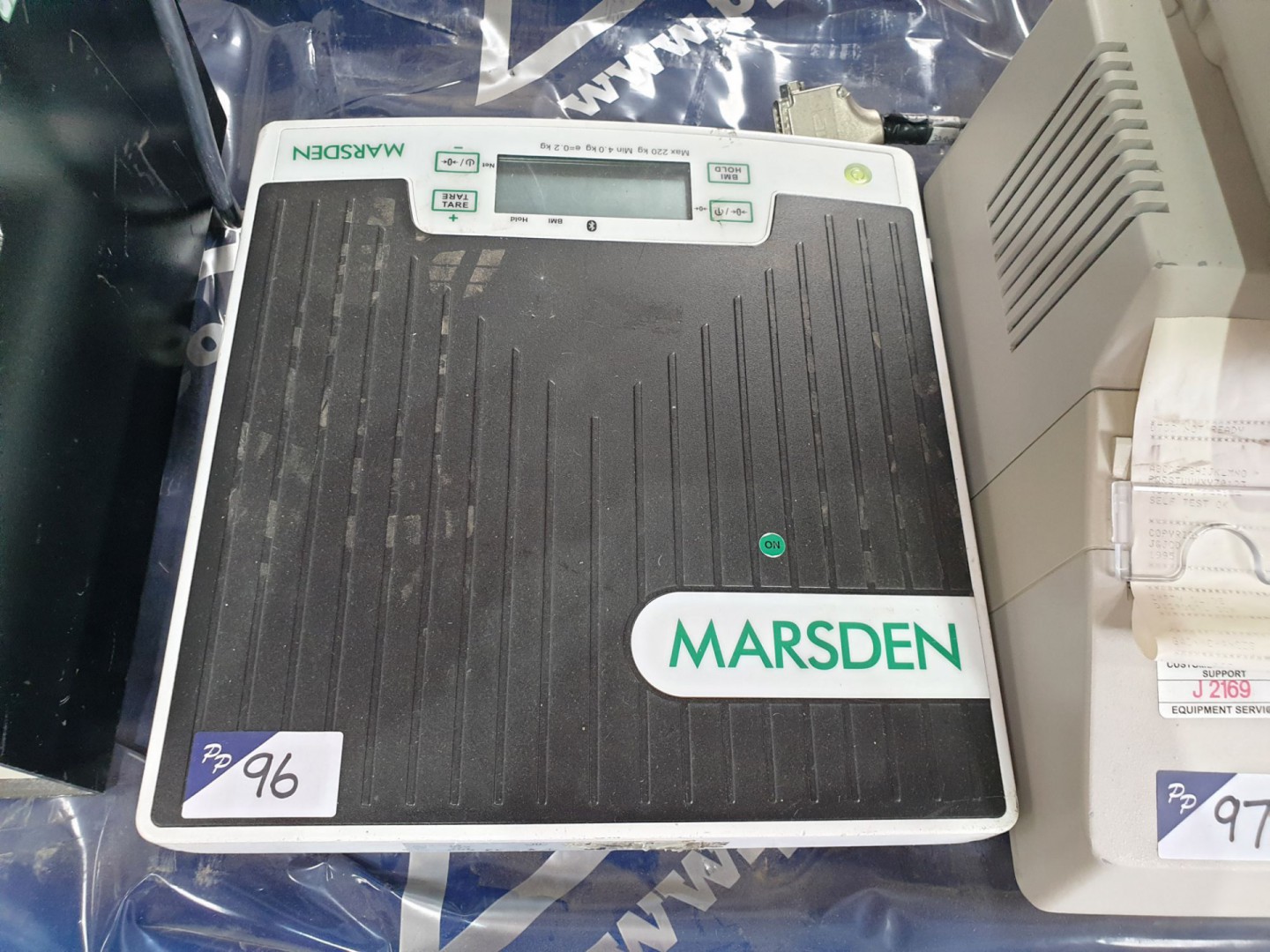 Marsden digital weighing scale, 220kg max - Lot Lo...