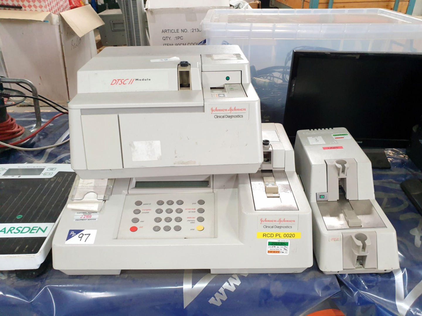 Clinical Diagnostics D76011, DTE 11 chemistry anal...