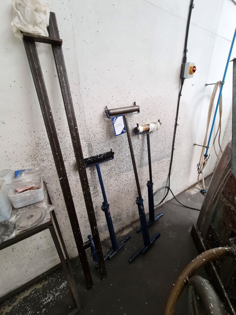 3x foldable adjustable bar rollers