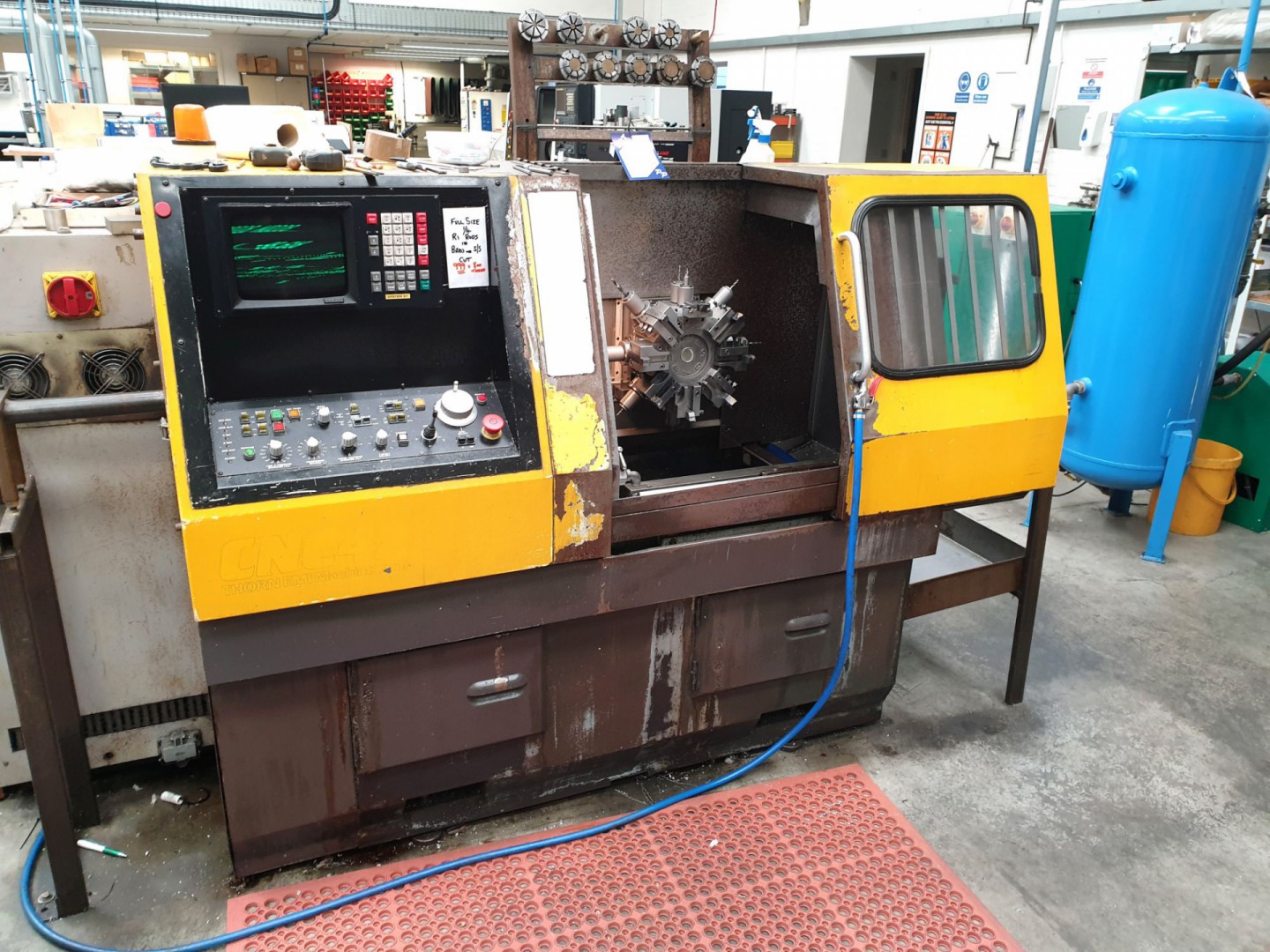 EMI-MEC CNC 42 turning centre, collect chuck, 8 to...