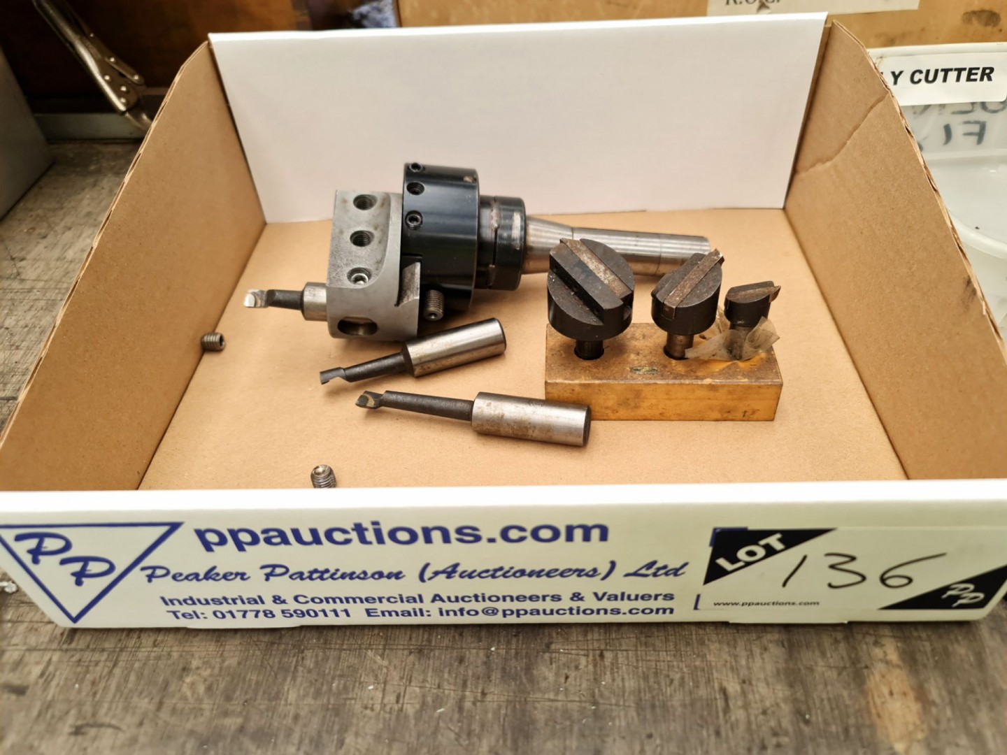 Bridgeport quick release fly cutter