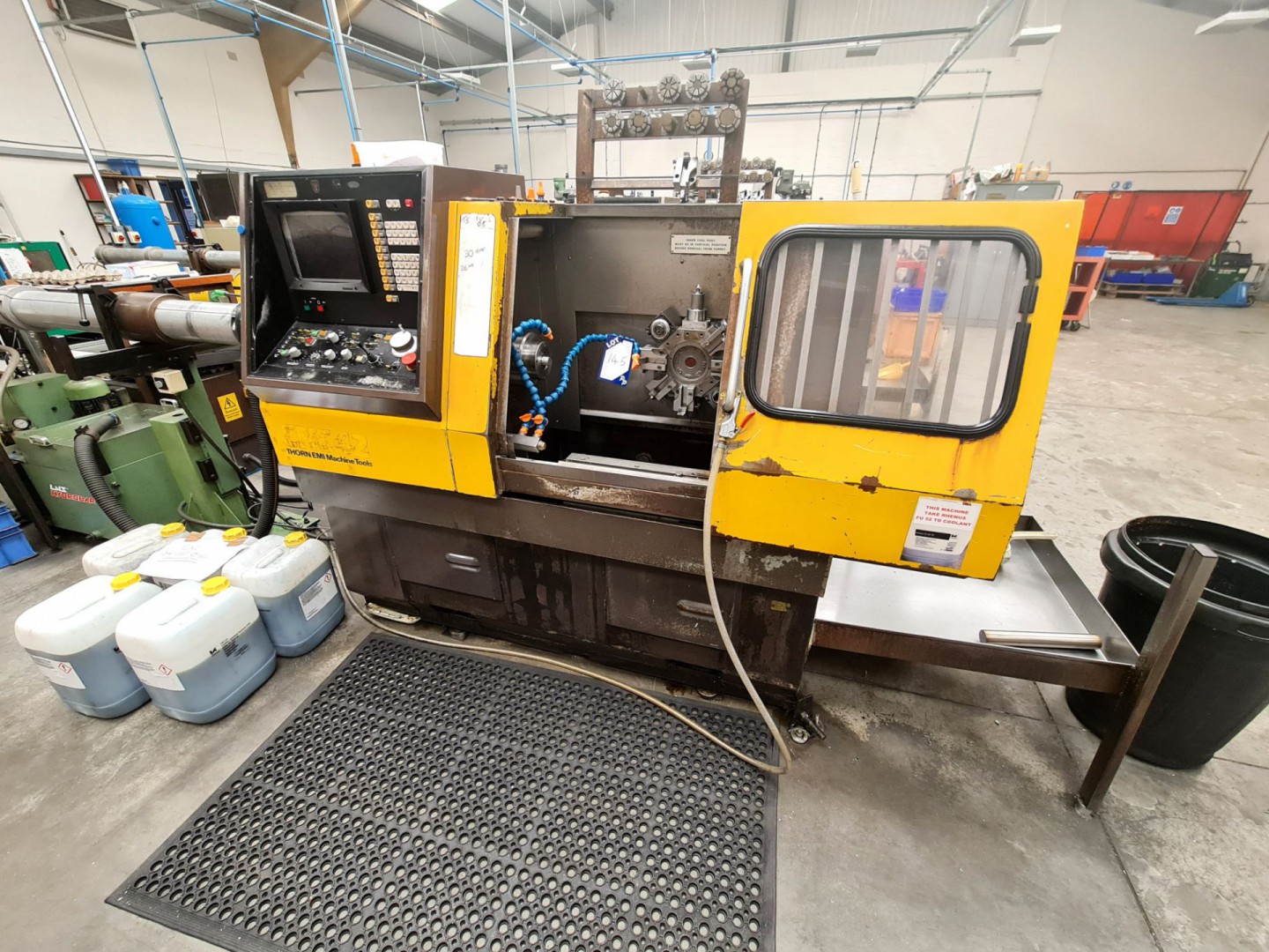 EMI-MEC CNC 42 turning centre with LNS Hydrobar 5m...