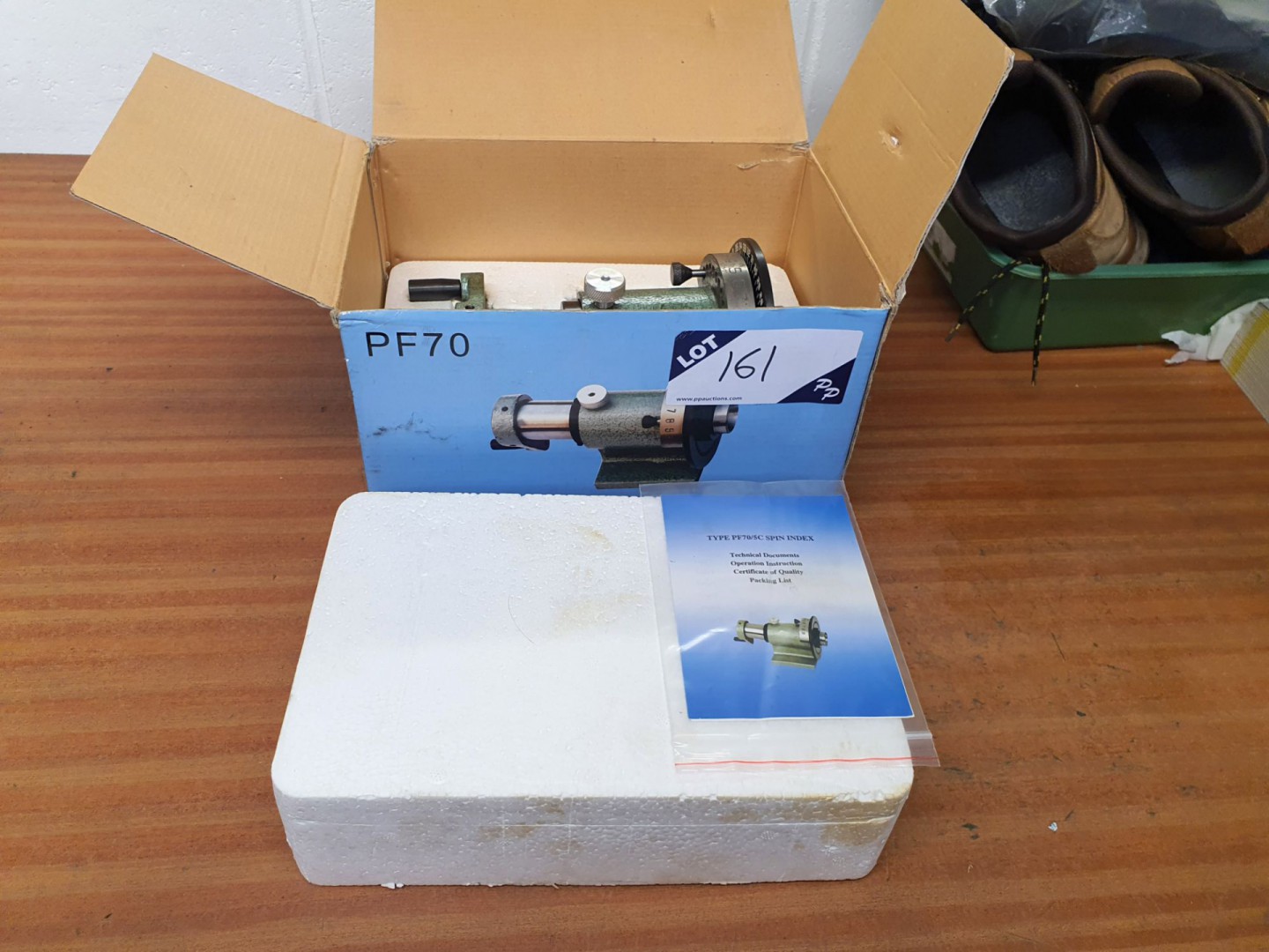 PF7015C spin index fixture