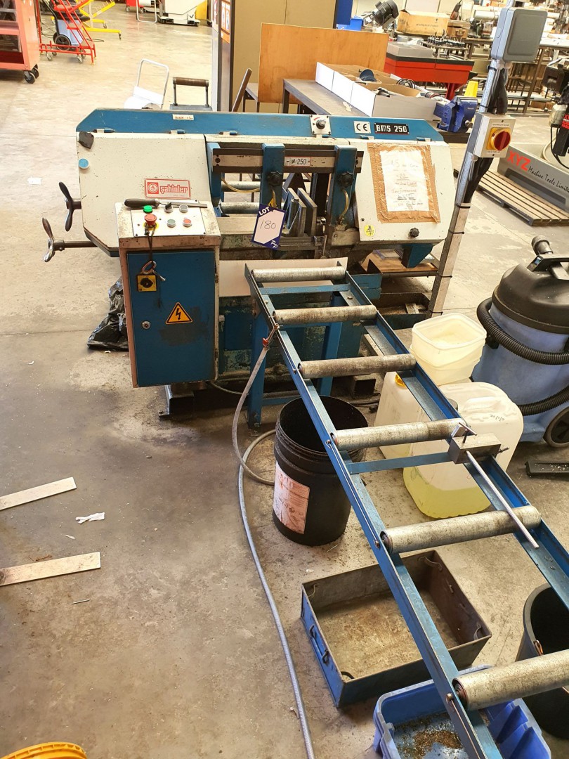 Sahinler BMS 250 horizontal bandsaw, 220mm vice, 3...