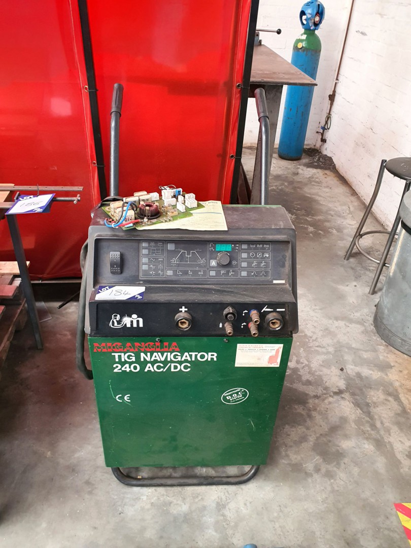 Miganglia Tig Navigator, 240AC/DC welder (spares o...