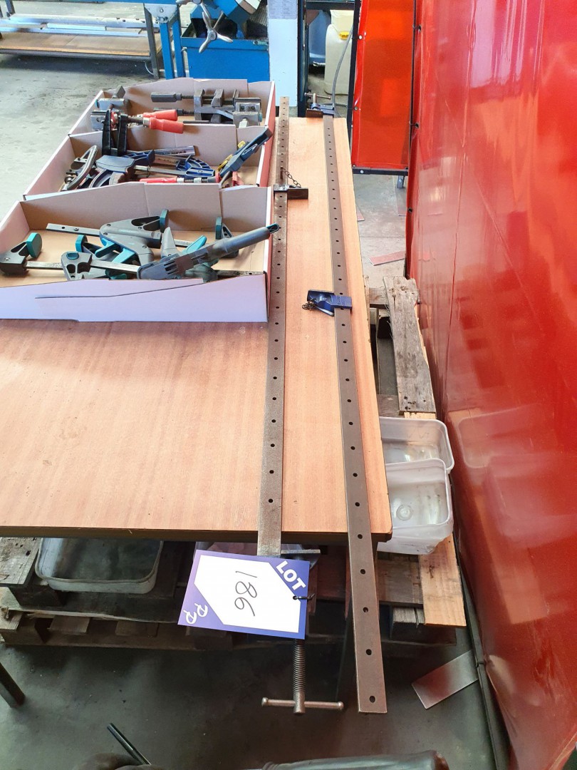 2x Record sash clamps up to 1800mm