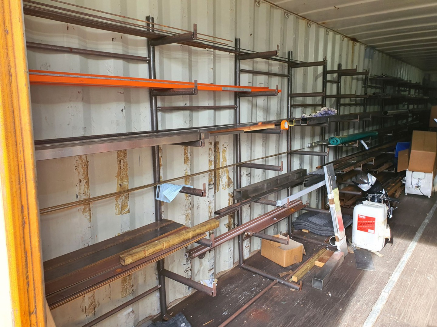 Large Qty steel & stainless steel box & tube to 60...