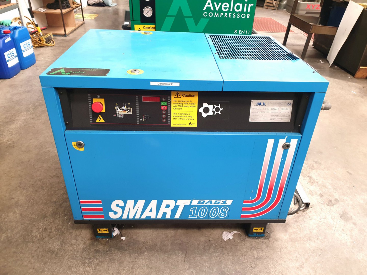 ABAC Smart BA51 1008 rotary packaged compressor, 8...