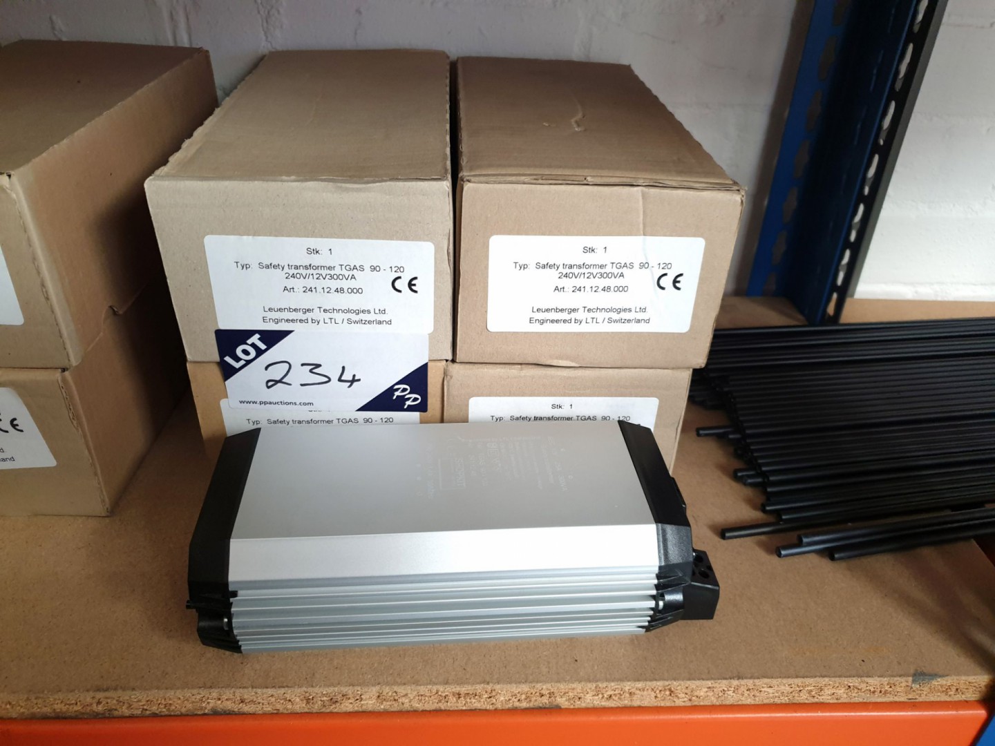 4x Leuenberger Technologies type TGAS 90-120 safet...