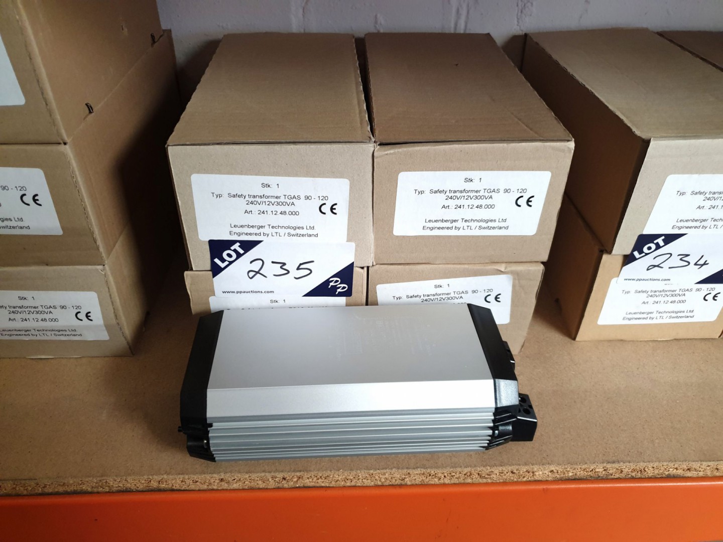 4x Leuenberger Technologies type TGAS 90-120 safet...