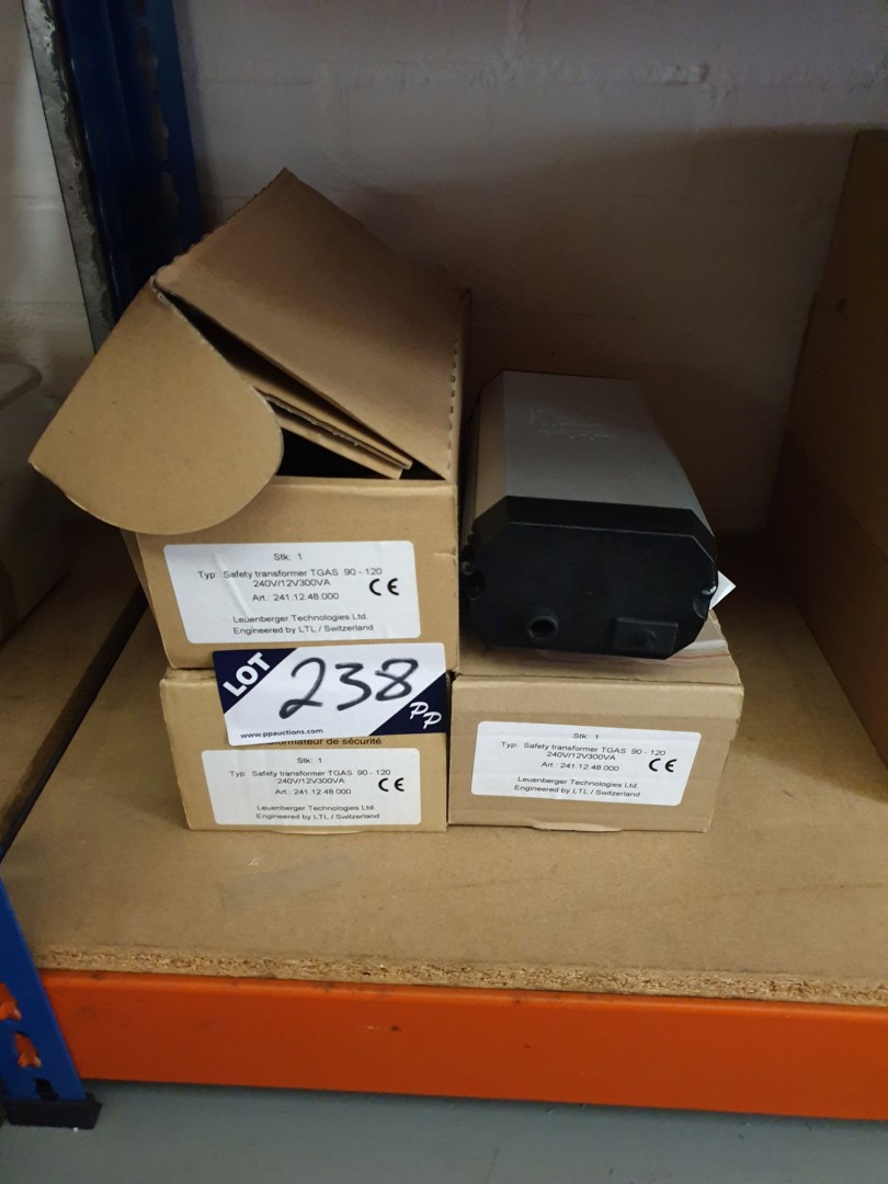 3x Leuenberger Technologies type TGAS 90-120 safet...