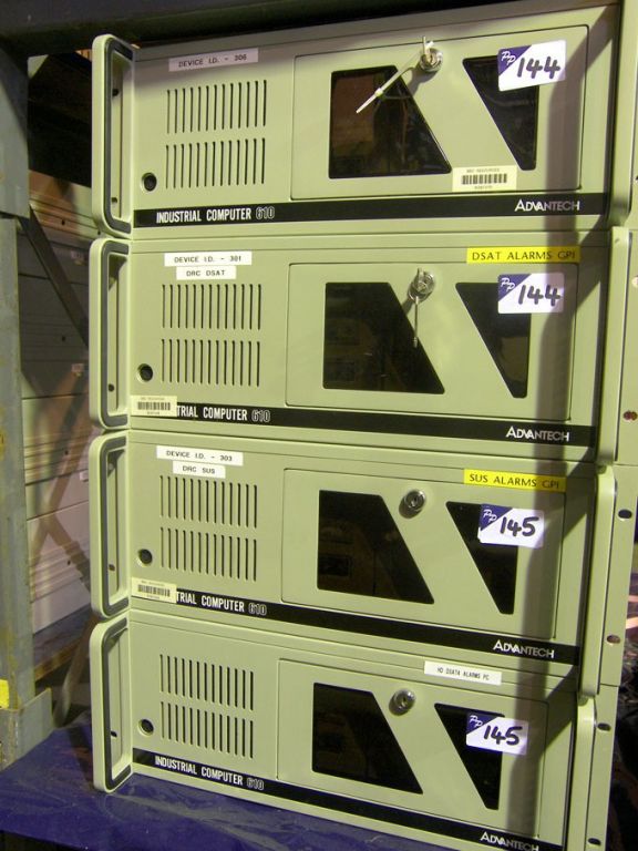 2x Advantech 610 industrial computer