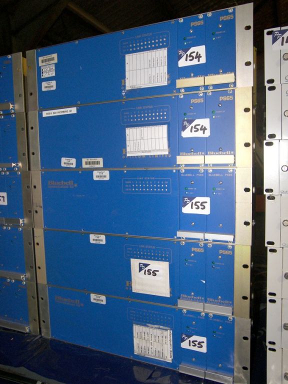 2x Bluebell Communication fibre optic transmitter...