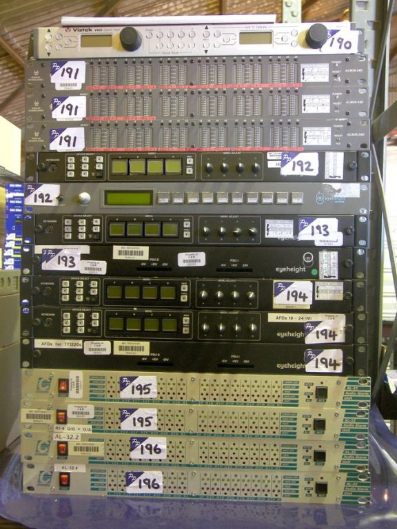 3x Wohler Technologies ALM 26-24D 24 port switch