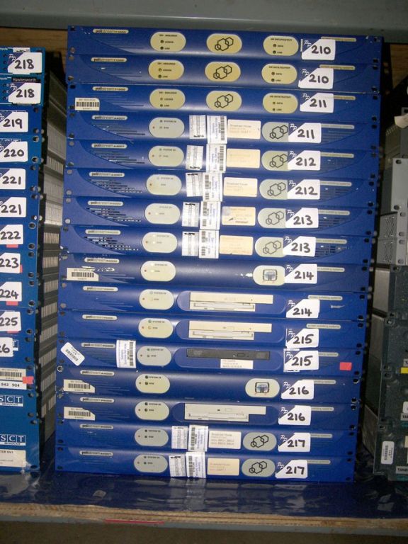 2x Polistream P5000 screen subtitling system