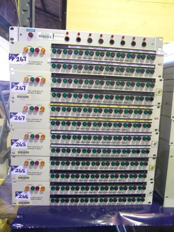 3x dB 20 port MDU's, 16A max load