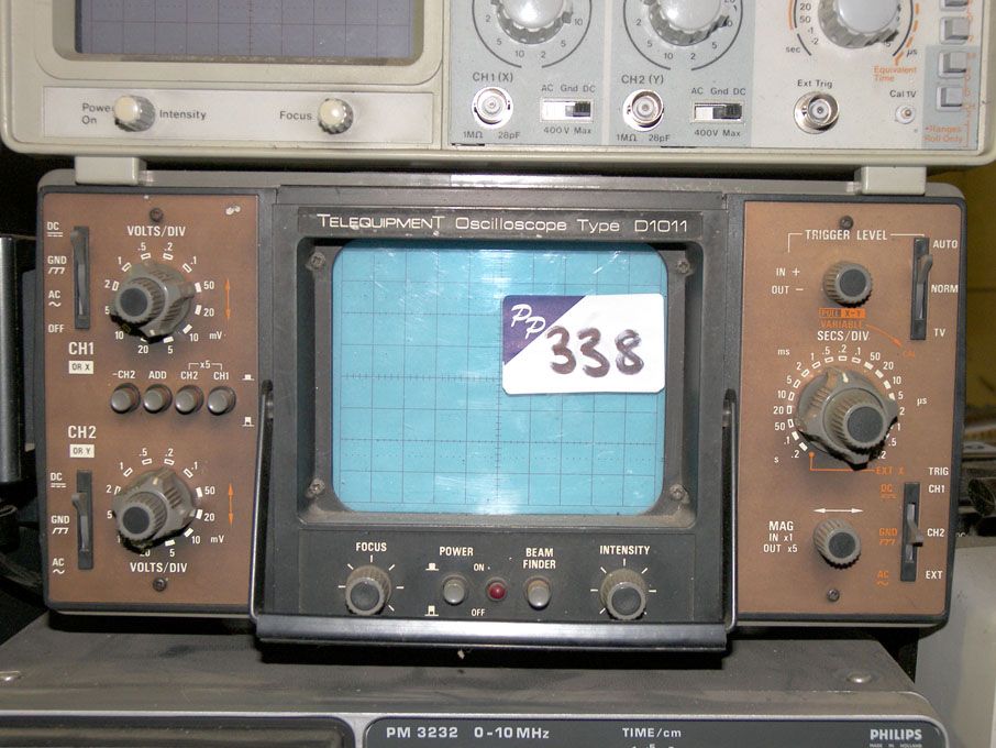 Telequipment D1011 dual channel oscilloscope