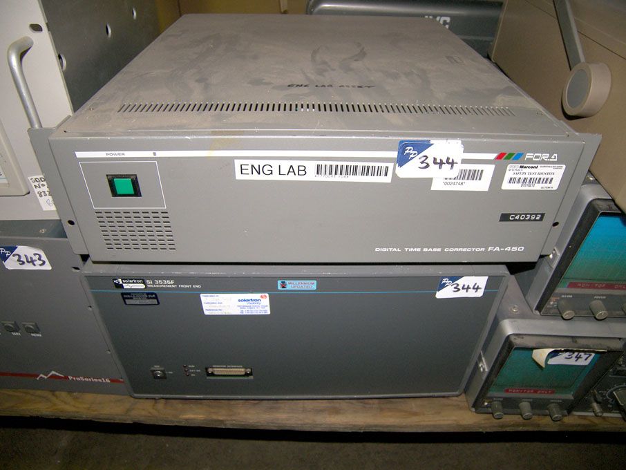Solartron SI 3535F measurement front end & Fora FA...