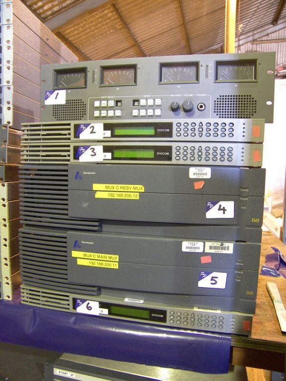 Divicom Harmonic MUX with cards inc: ARM-4, Median...