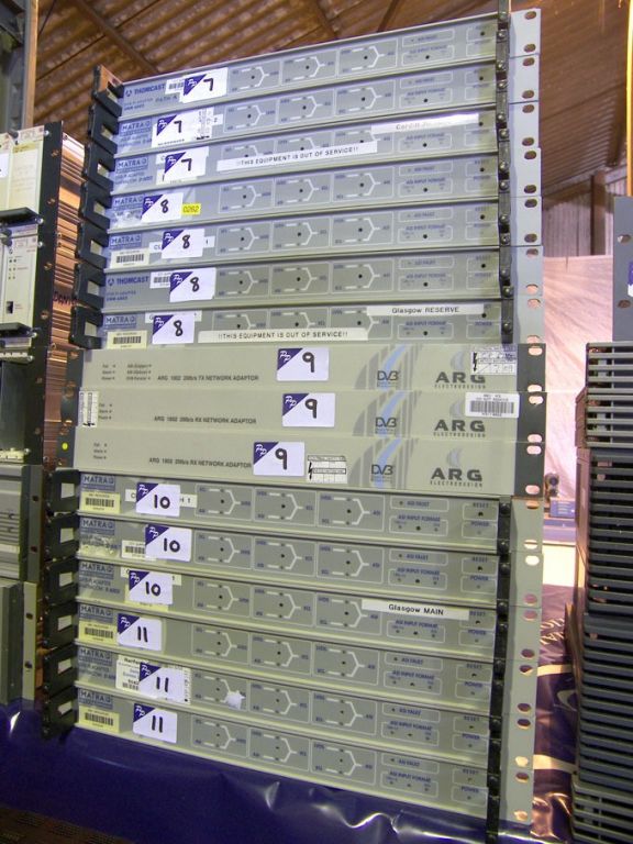 3x Matra Communication Matracom D-6002 DVB-PI adap...