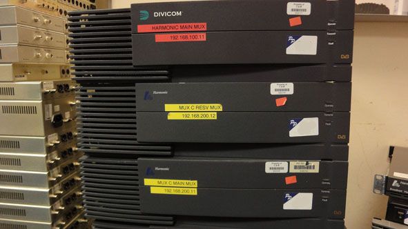 Divicom Harmonic MUX with cards inc: ARM-4, Median...