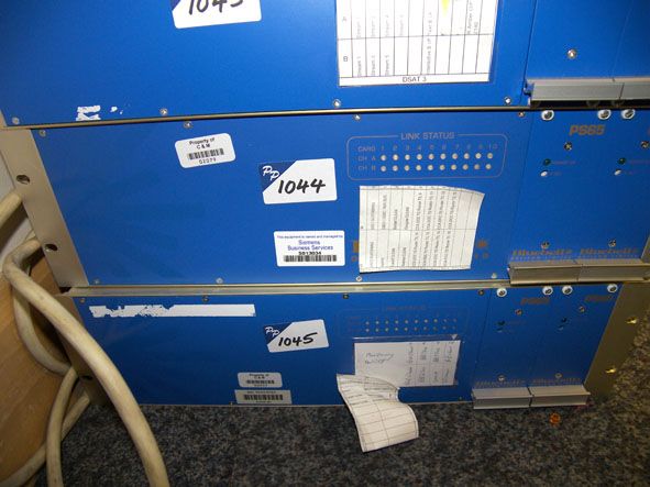 Bluebell Communications PSU fibre optic 3U chassis...