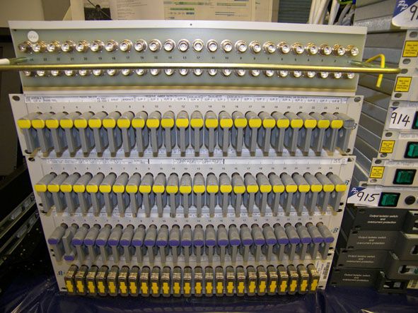 5x Broadcast 2U 24 way U-Panels, inc 24 U-Links