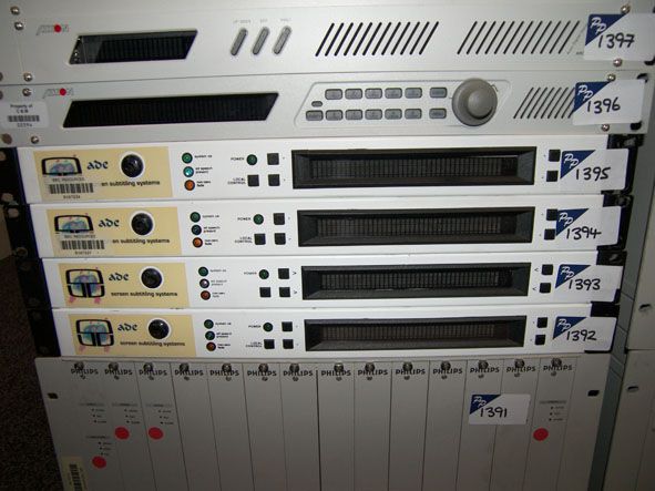 ADE screen subtitling system