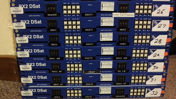 SCT Broadcast RX2 satellite receiver
