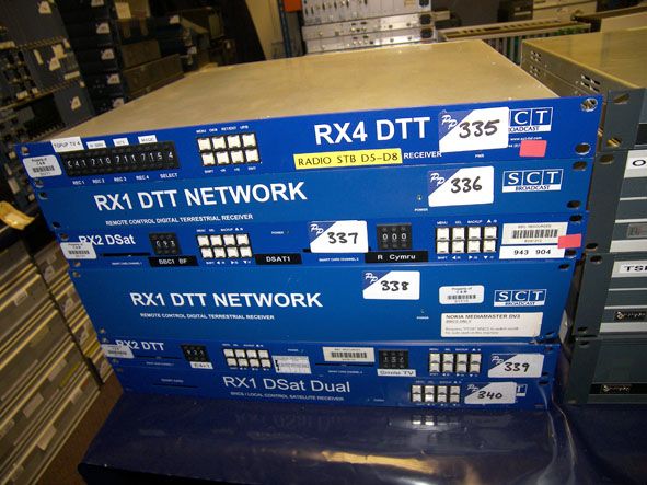 SCT Broadcast RX4 DTT, 4x digital terrestrial rece...