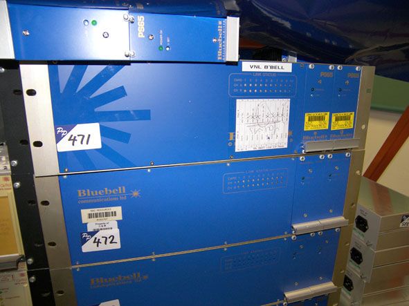 Bluebell Communications 3U chassis with cards inc:...