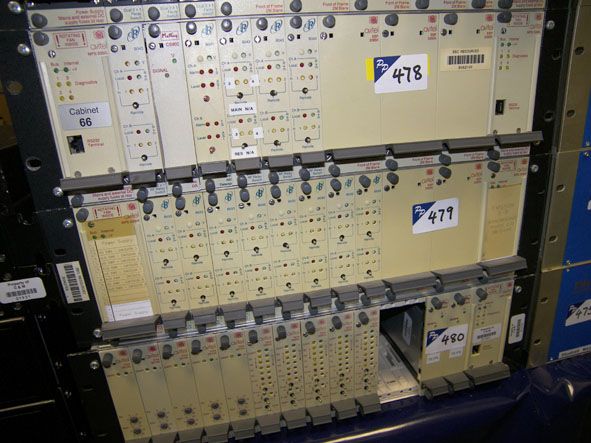Avitel chassis cards inc: 5x VDA3310K cards, 5x NO...
