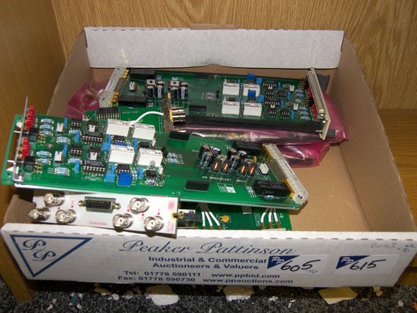 10x BO43 dual 2x1 RF relay switch plug in card