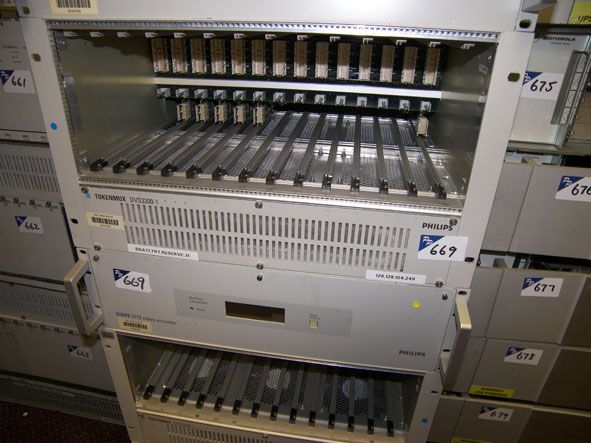Philips DVS 3112 video encoder & Philips TokenMUX...