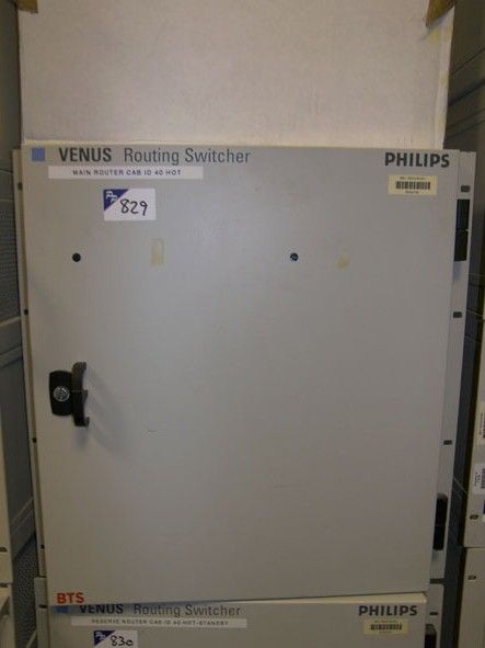 Philips Venus routing switcher inc: 2x Philips PS...