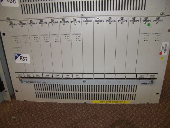 Philips TokenMUX DVS 3200-1 chassis with cards inc...