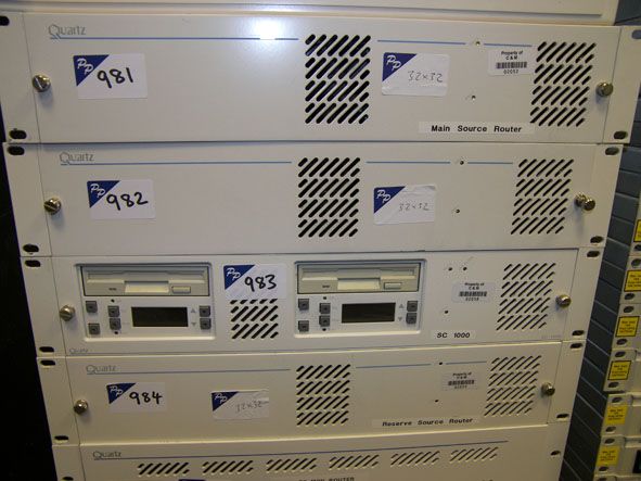 Quartz router 32x32 inputs & outputs