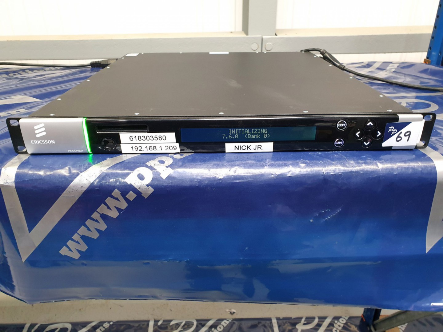 Ericsson RX8200 receiver, quad inputs, multi servi...