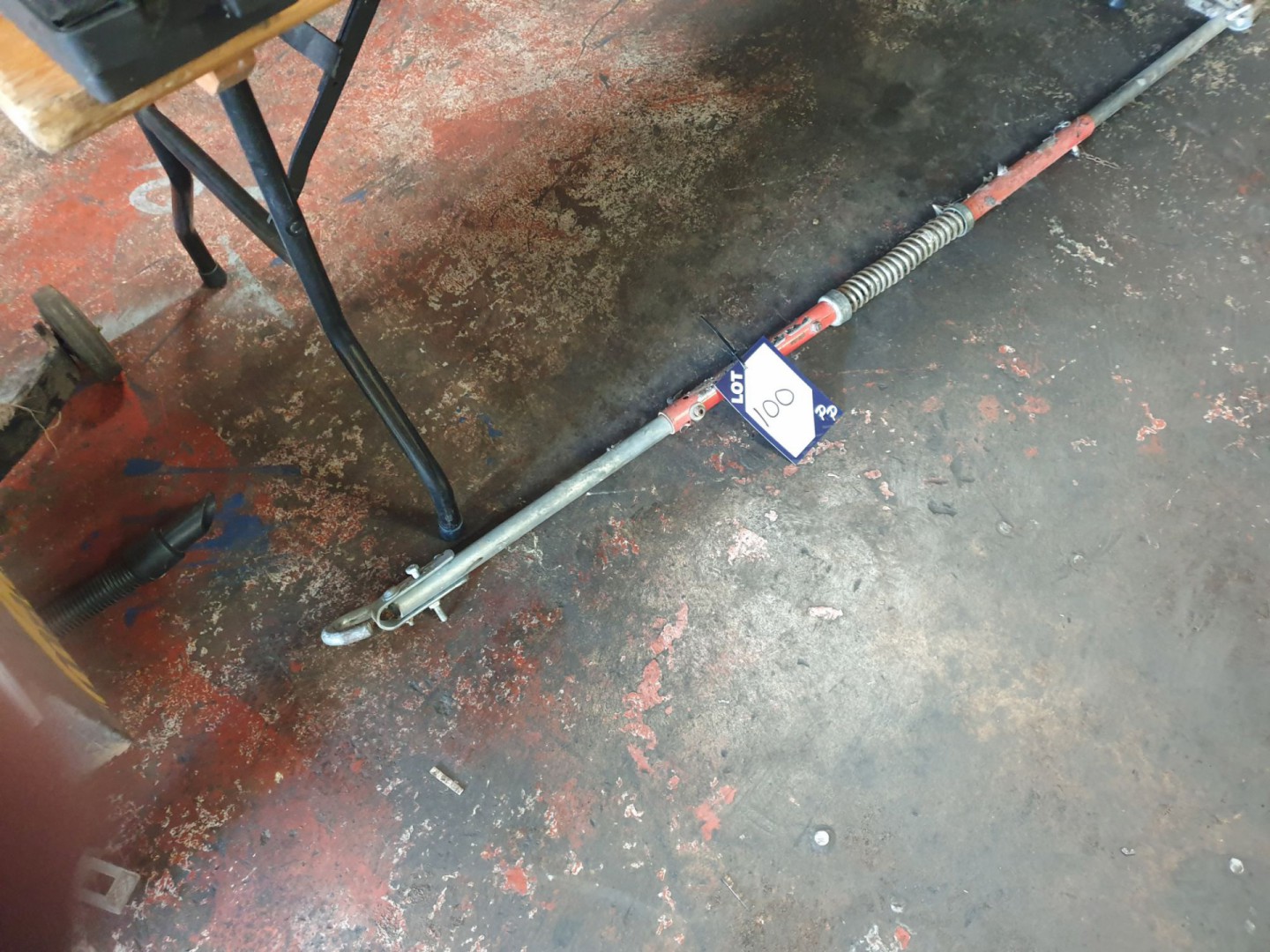 Clarke spring loaded towing bar