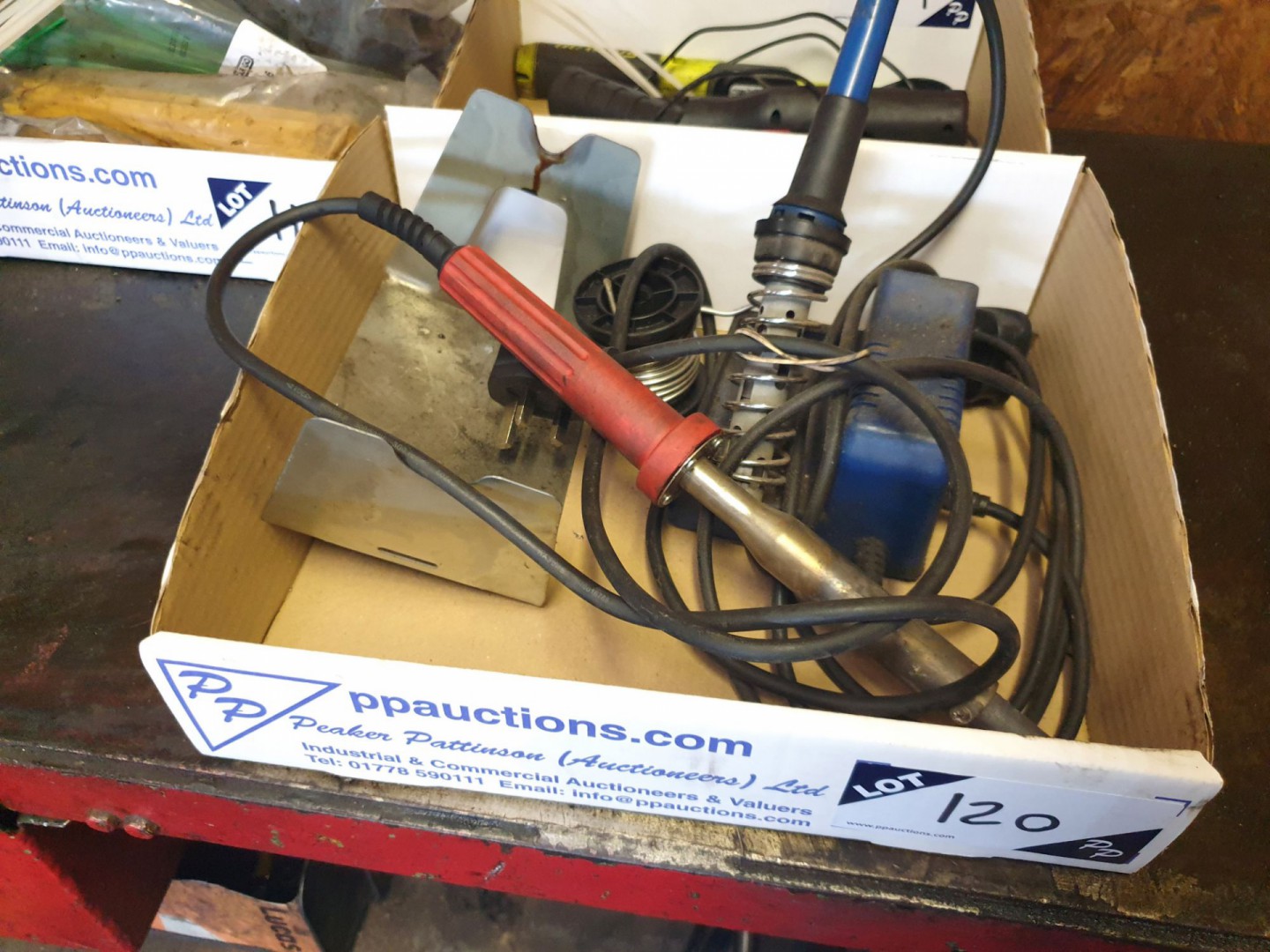 Draper soldering iron, Weller soldering iron