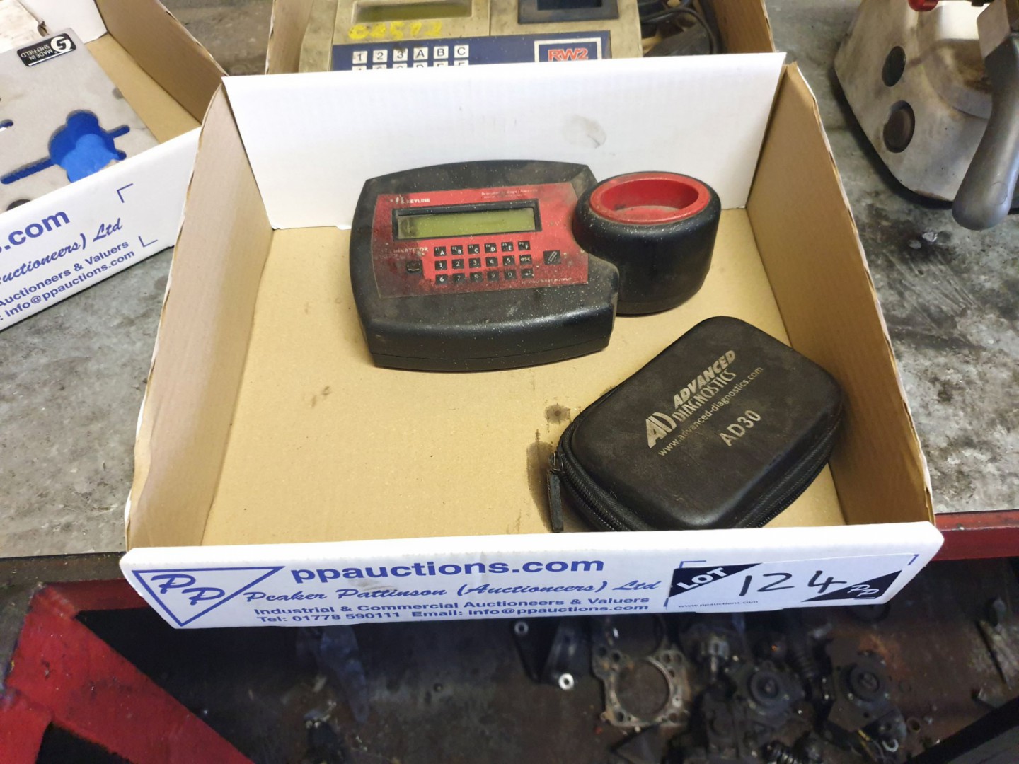 Keyline B1884 key decryptor, Advanced Diagnostics...