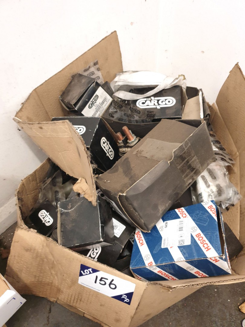 Qty various starter & alternator components etc