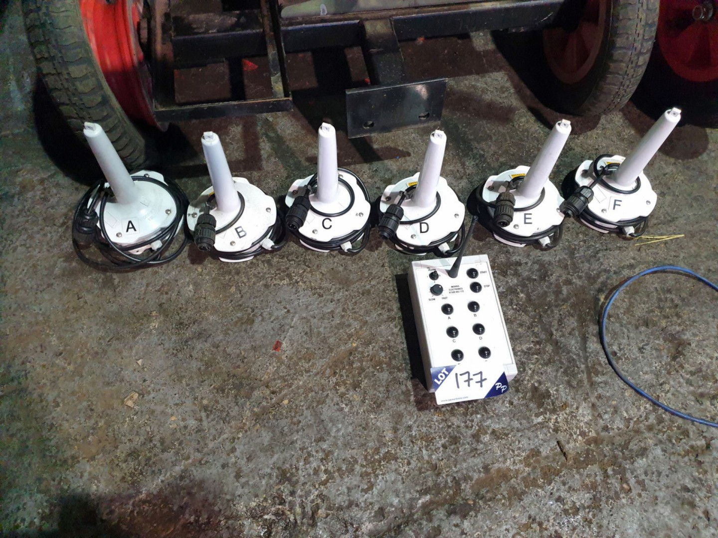Morris automatic clay pigeon trap controls