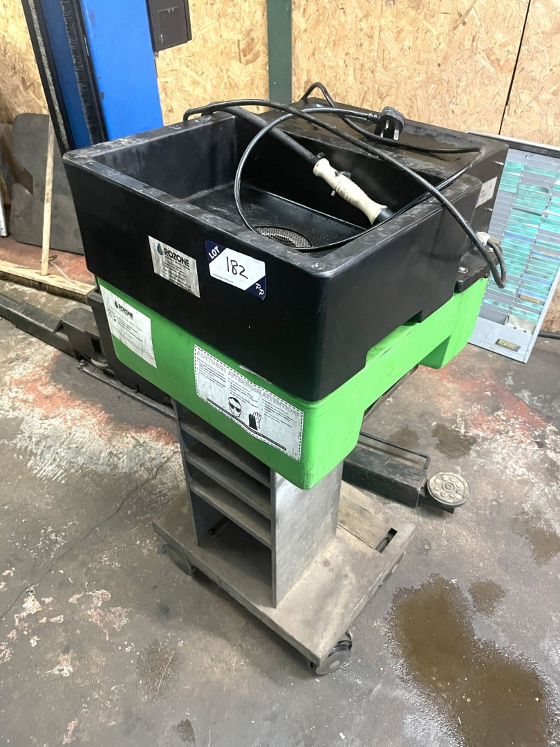 Rozone PCS100 bench top parts washer, 25ltr tank,...