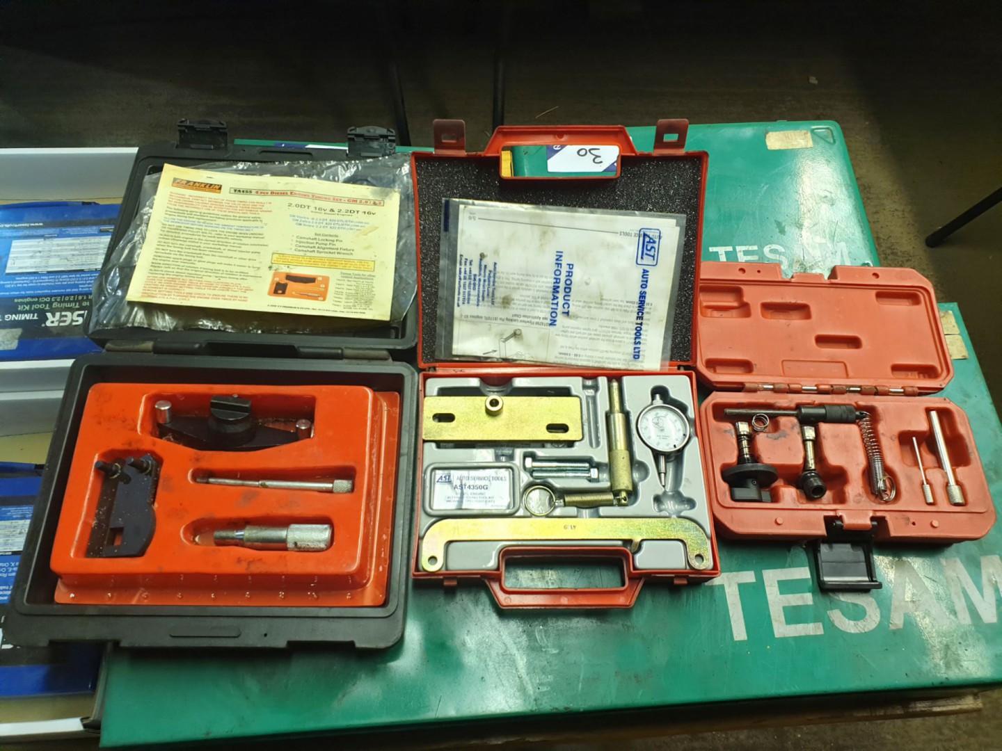 Sealey VSE5881A diesel engine setting locking kit,...