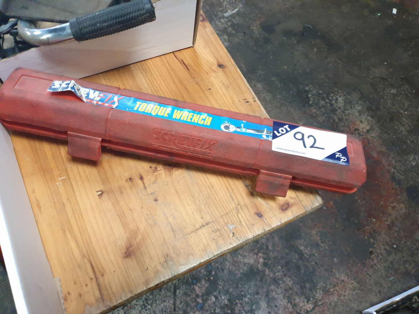 Screwfix torque wrench in case