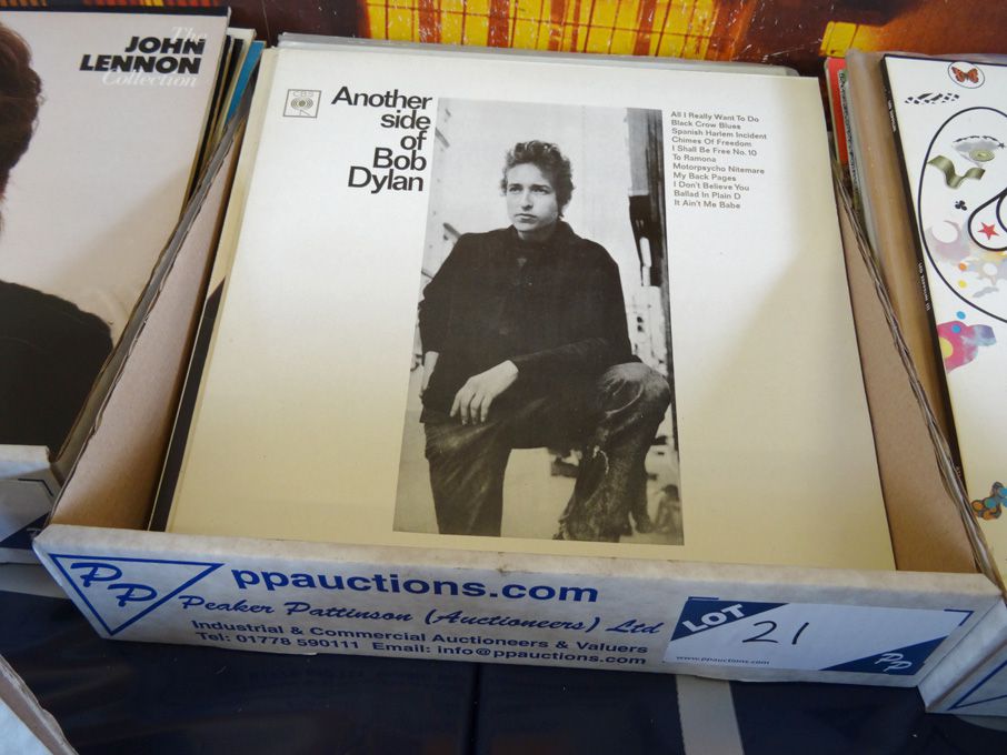 8x music LP's inc: various 'Bob Dylan'