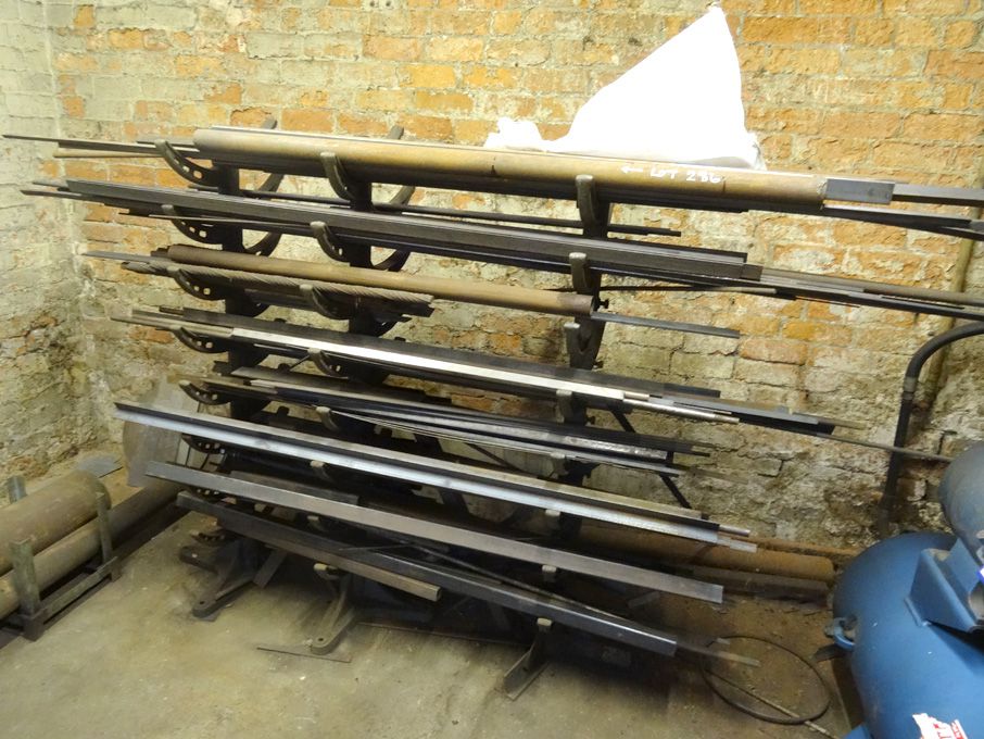 Qty bar stock inc: steel, stainless steel etc bar,...